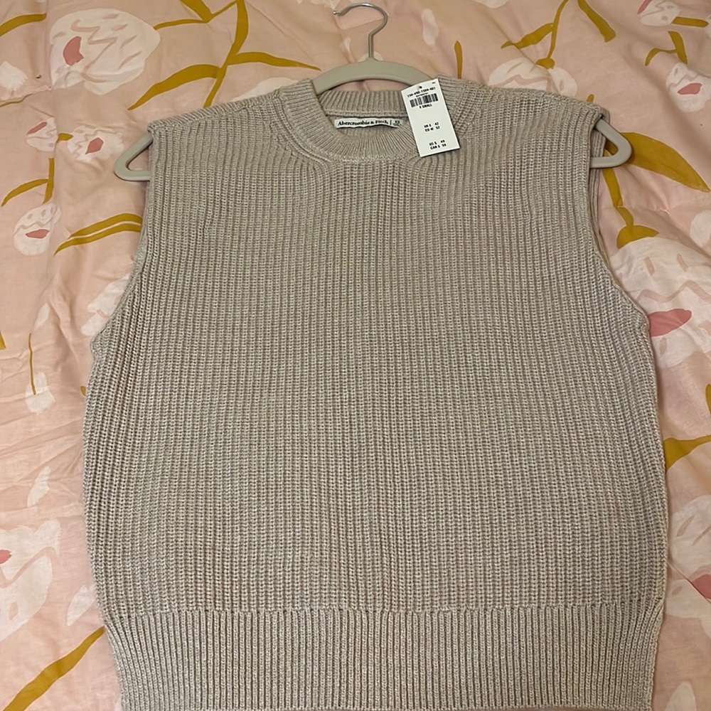 Abercrombie knit sweater tank